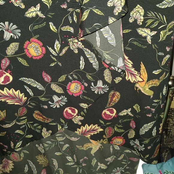 Modcloth Nature's Narrative Faux Wrap Dress - Picture 4 of 7